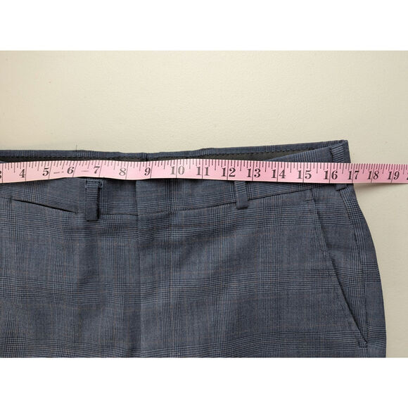 Vtg Brooks Brothers 346 Suit Navy Blue Glen Plaid Wool Business Mens Size 40R - Picture 16 of 16